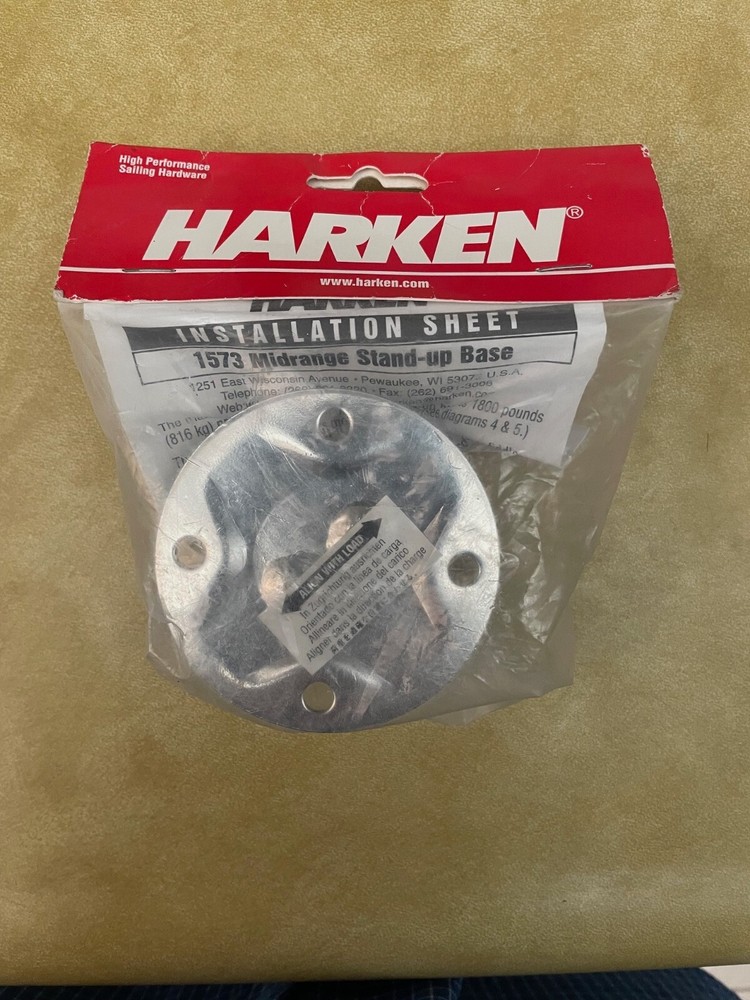 Harken Stand Up Bases, Midrange 1573 / 1634