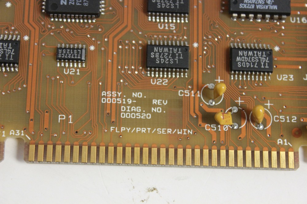 COMPAQ 104174-001 MULTIPURPOSE ISA CONTROLLER BOARD ASM 000519 DIAG 000520