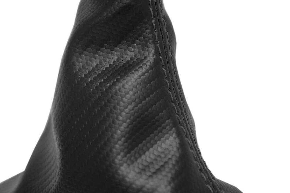 Automatic Shift Boot Cover Carbon Fiber Fits for Ford Explorer 2011-2019 Black
