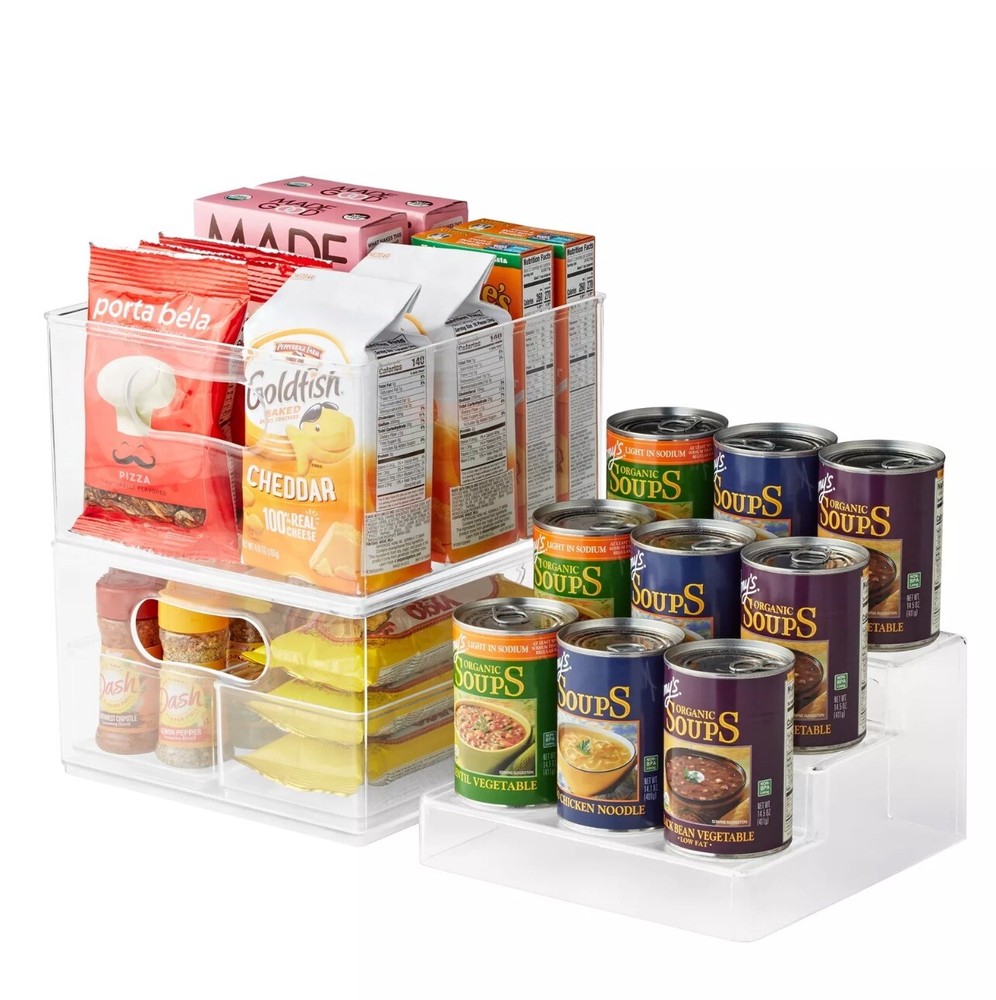 The Home Edit 5-Piece Clear Pantry Storage System