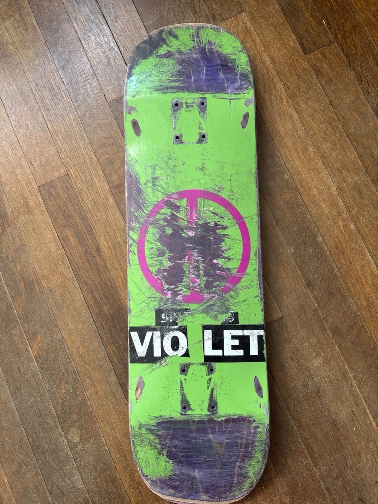8.3 Violet Skateboard Deck Used