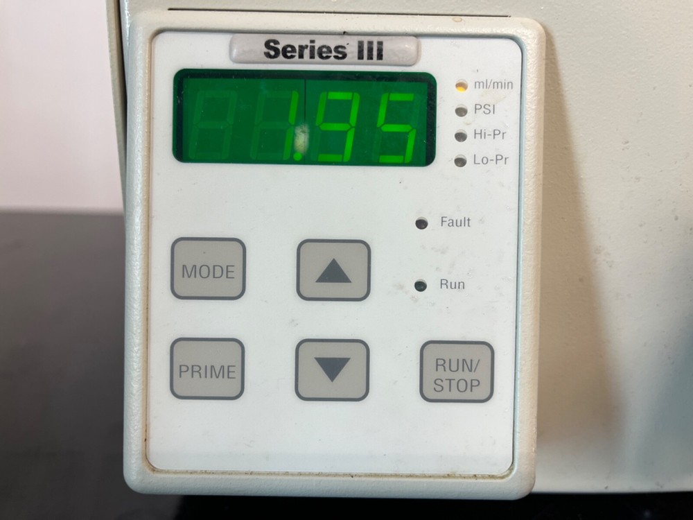 SSI Scientific Systems Incorporated Series 3 Isocratic HPLC Pump