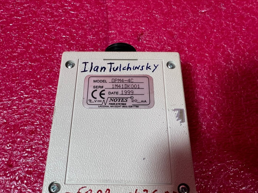 Noyes OPM4-4C Optical Power Meter Unit