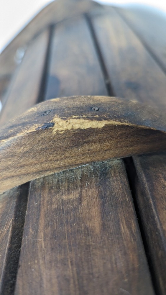 Well Crafted Rustic Vintage Wooden Chest
