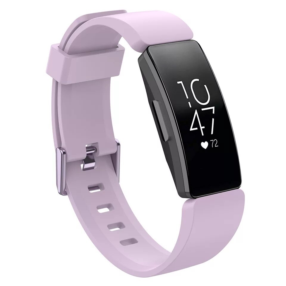 Replacement Silicone Rubber Classic Band Strap Wristband For Fitbit Inspire / HR