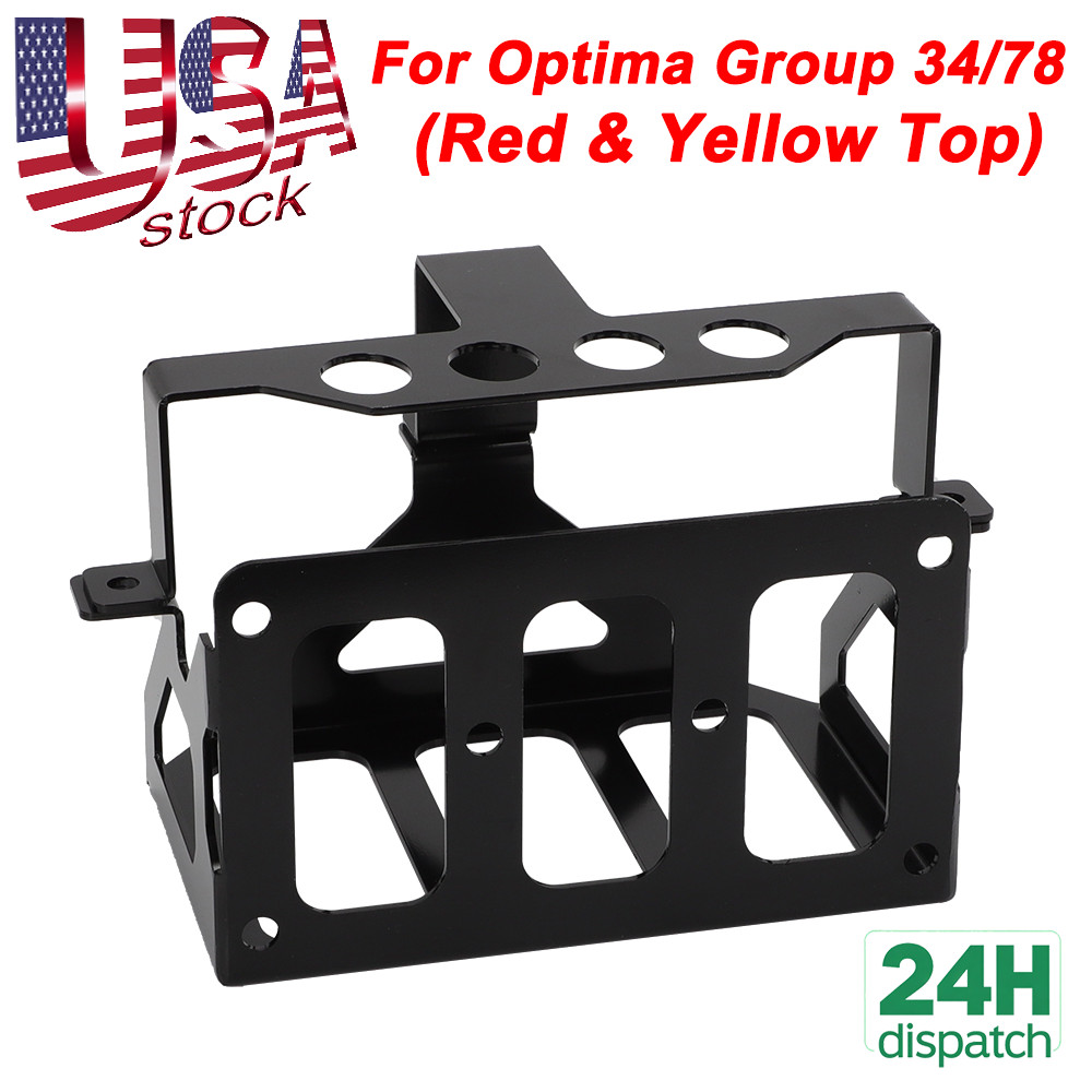 Under Frame Side Mount Battery Tray For Optima Group 34/78 Hot Rod Mini Truck