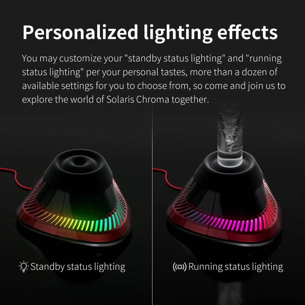 Oscillating Stirrer Tool with App Control for Paint Bottle Mixing and Modeling