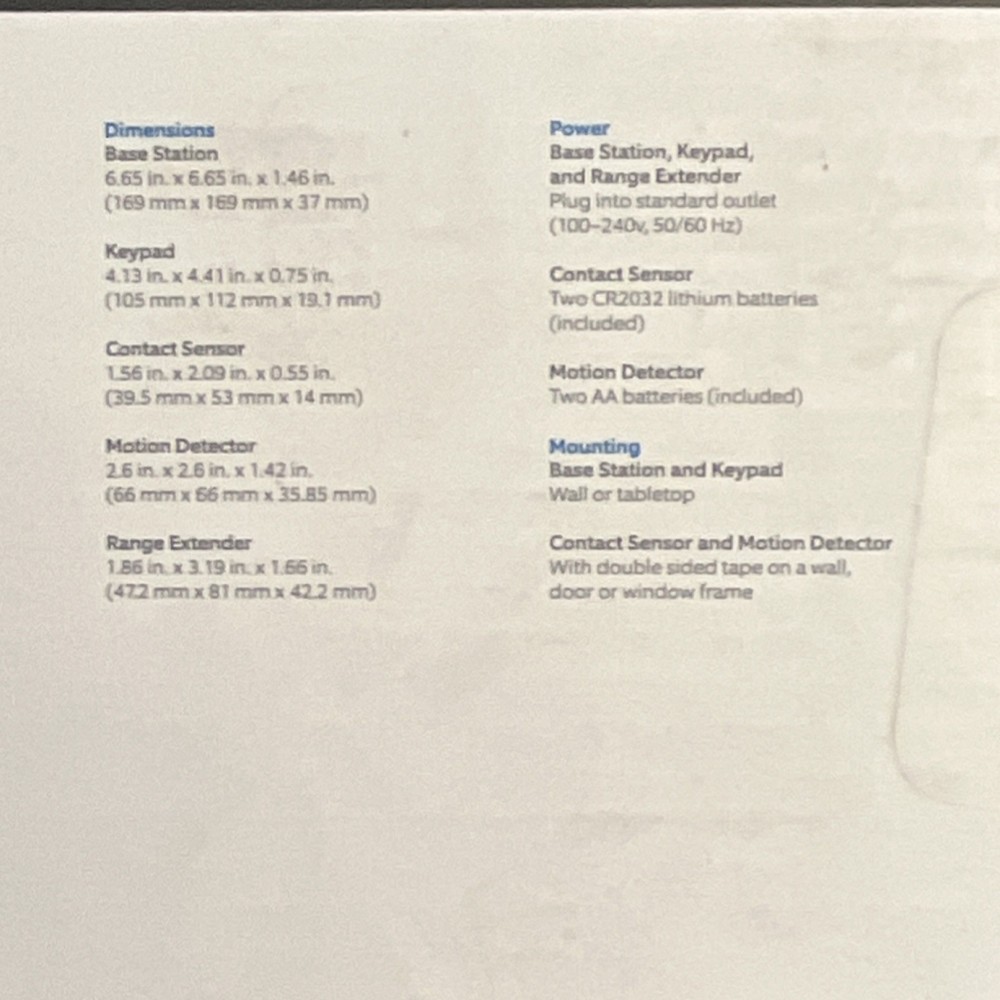 Ring Alarm Home Security Kit Complete System Wireless Gen 2 - sealed