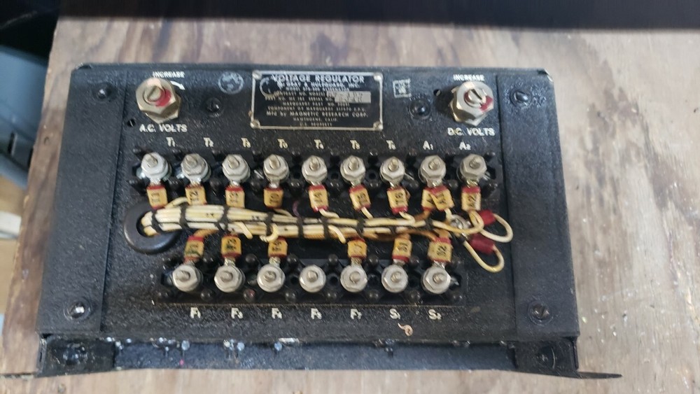 VOLTAGE REGULATOR ALTERNATOR MODEL 278-300 MS185 P0091