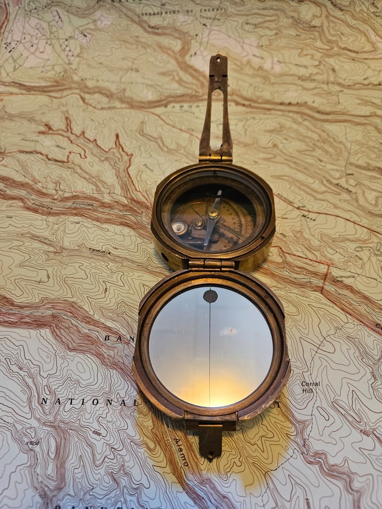 Stanley London Brass Compass