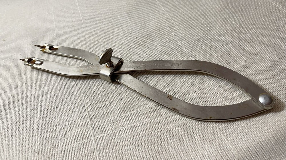 Vintage MALCO No.18 Radius DIVIDERS