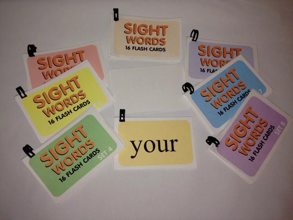 Sight Word - Flash Card Sets