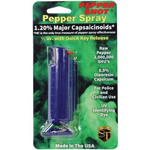 Keychain Personal Panic Alarm Light Pepper Spray Combo Self Defense
