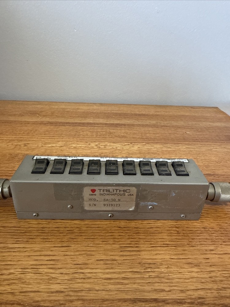 Texscan Corp SA-50 Switchable Attenuator 50 Ohm Untested