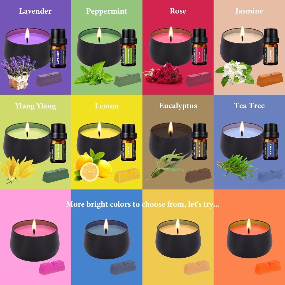 Comprehensive Candle Making Set with Tools and Accessories
