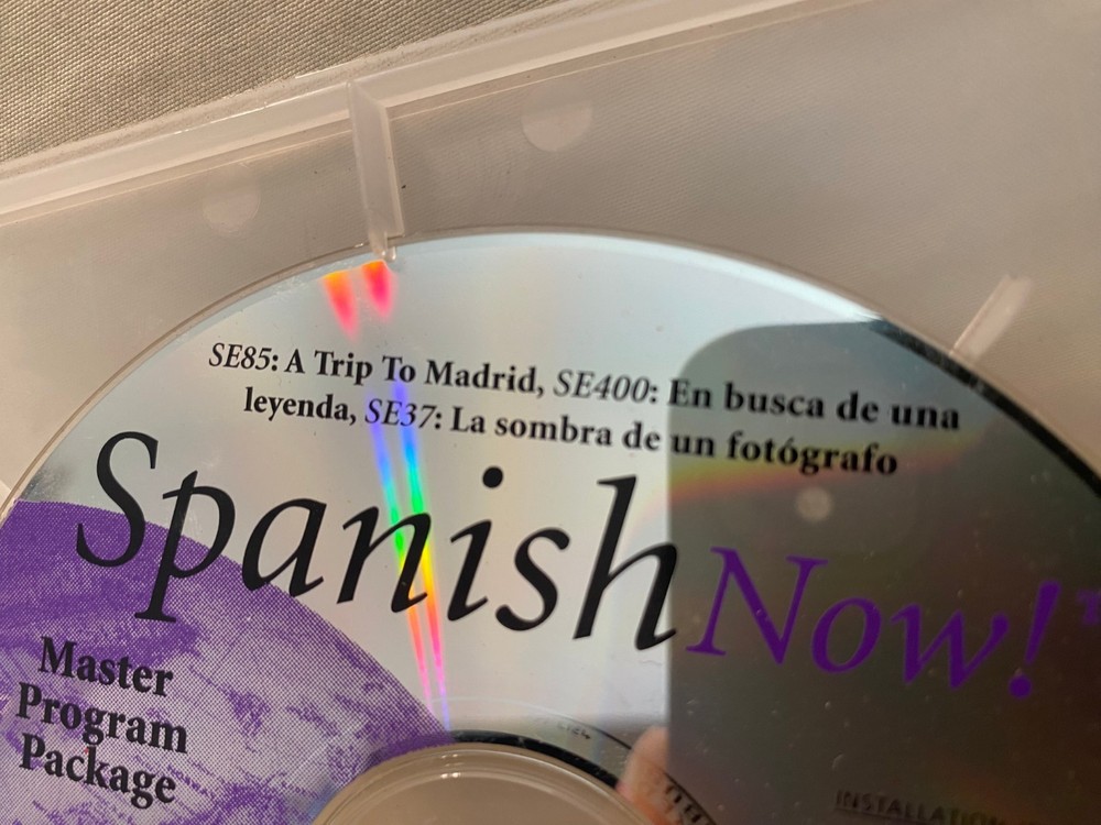 Transparent Language Spanish Now! CD ROM 2 Disk Lot