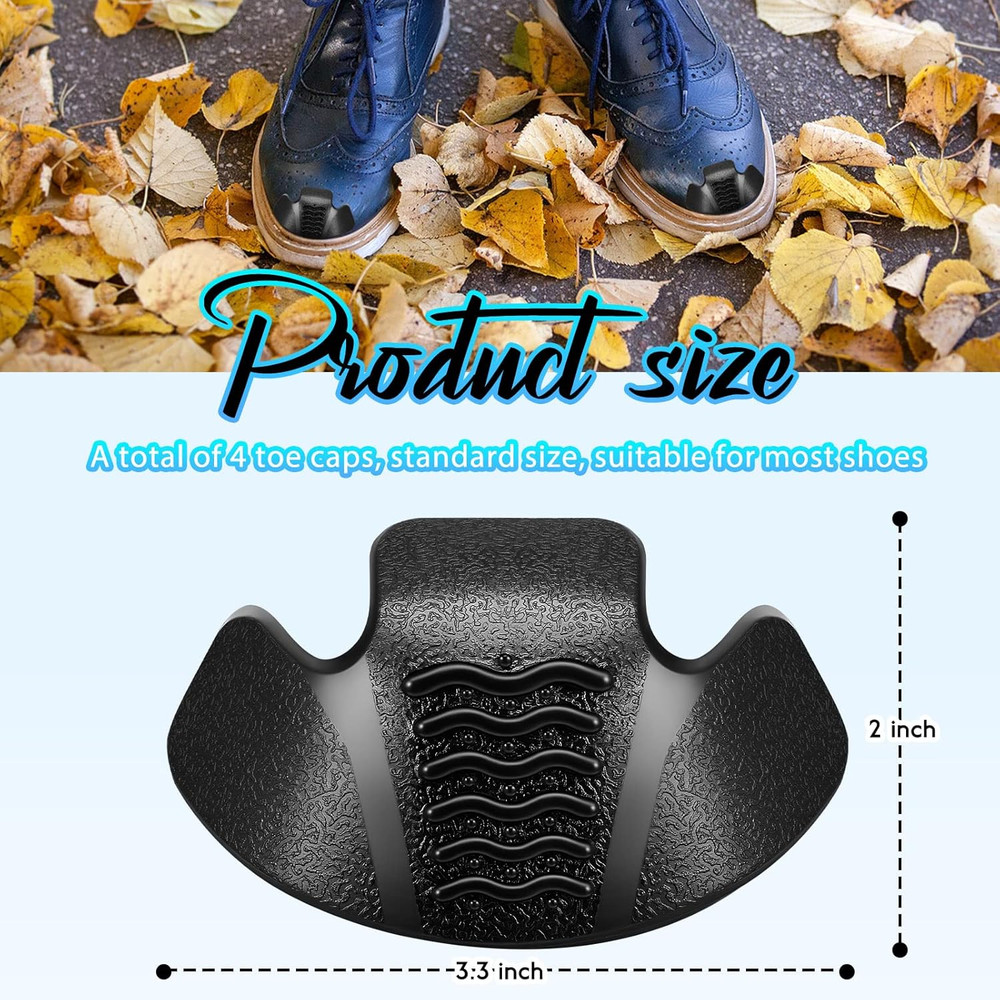 Bencailor Boot Toe Protectors Work Boot Guards Shoe Toe Cap Work Shoe Cover for