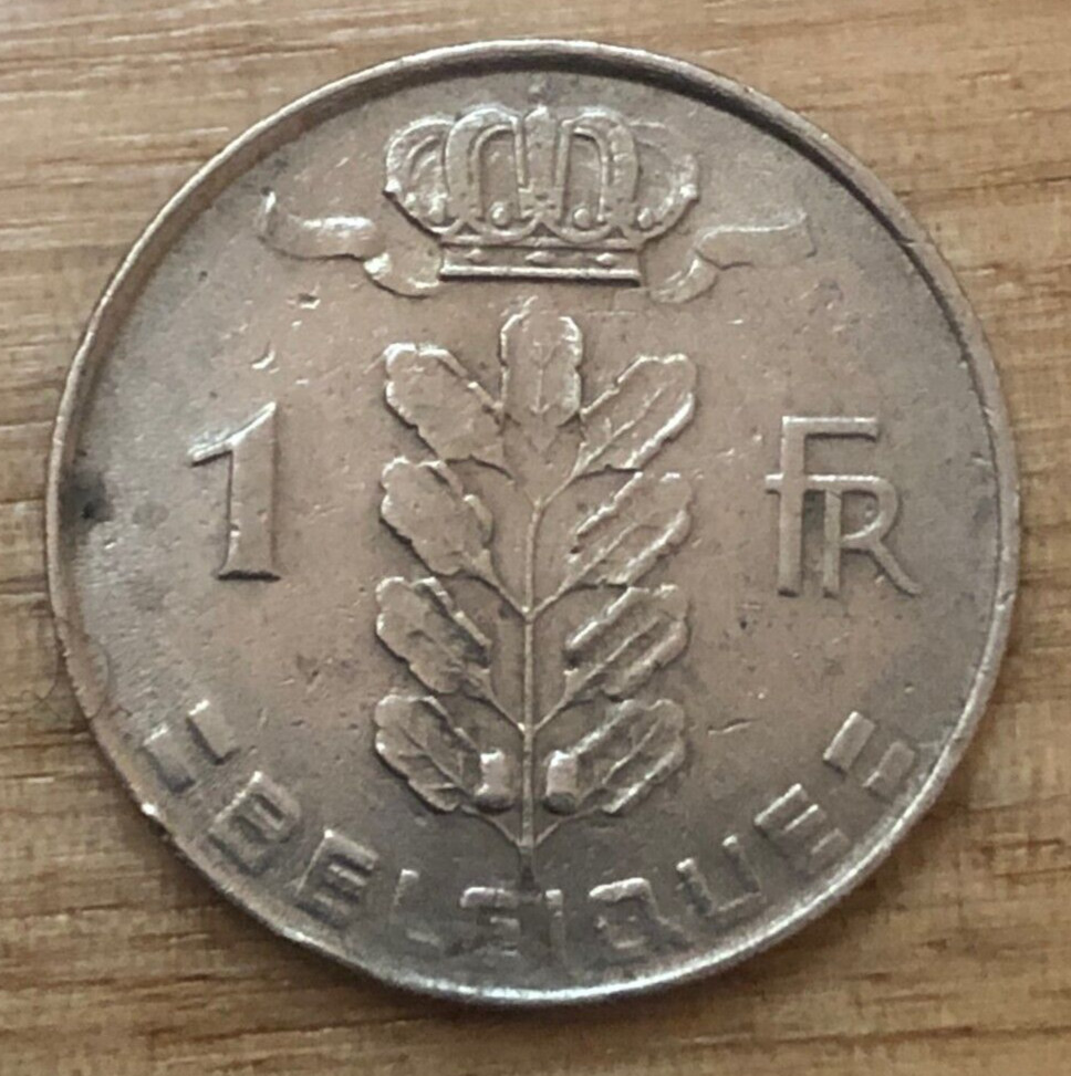 1973 1 Franc Coin  💥BELGIUM 💥