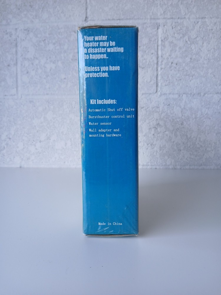 Burst Buster 2009 WH automatic water shut off for water heaters