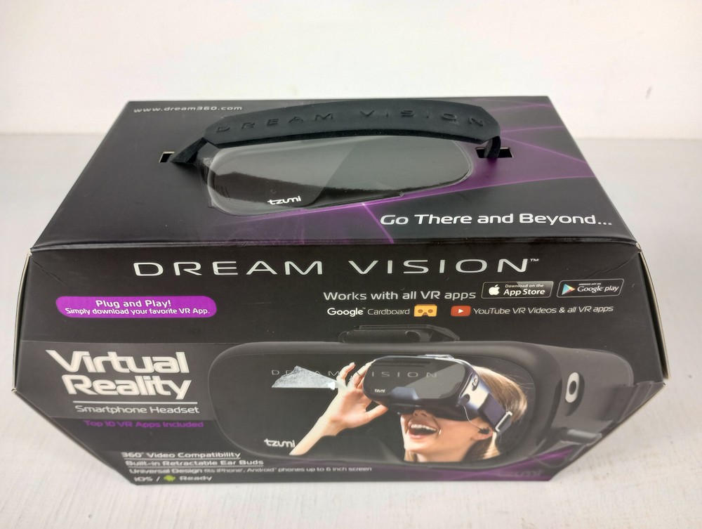 Dream Vision Virtual Reality Smartphone Headset (New Sealed Box)