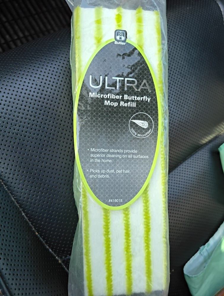 New- Butler Ultra Microfiber Mop Refill Kitchen #416015