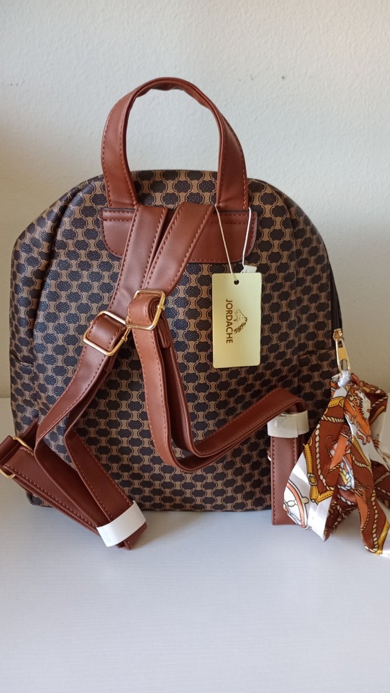Jordache Backpack Faux Leather