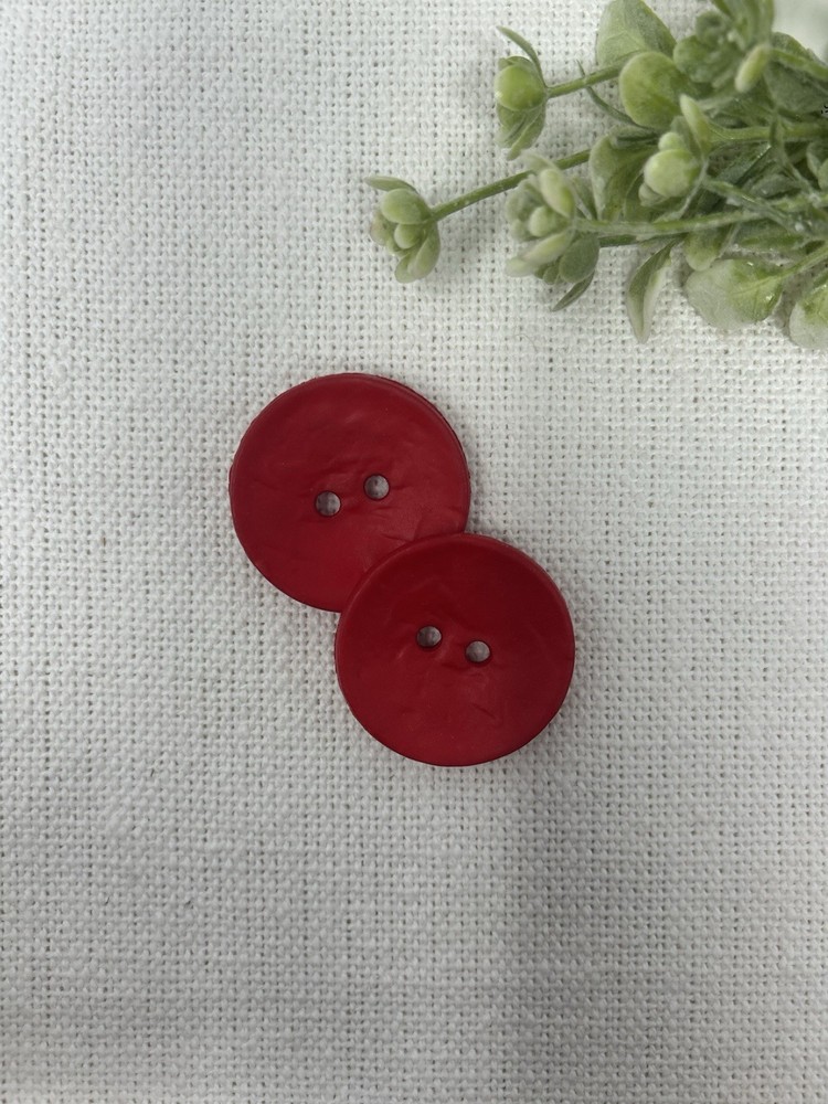 Textured Sewing Buttons 1.5” Multicolor Two Hole Mix & Match - 6 Pack