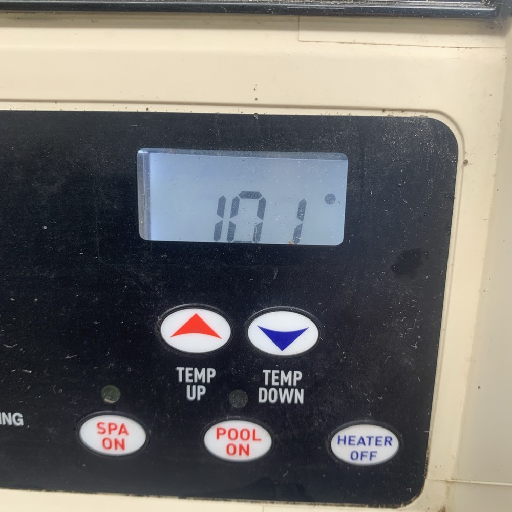 Pentair MasterTemp Heater Control Board PCB, Five Button with Membrane and Cover