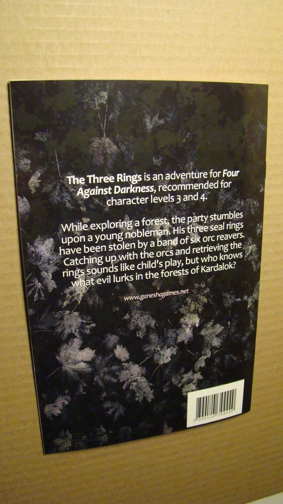 MODULE - THE THREE RINGS *NM/MT 9.8* ADVANCED - DUNGEONS DRAGONS