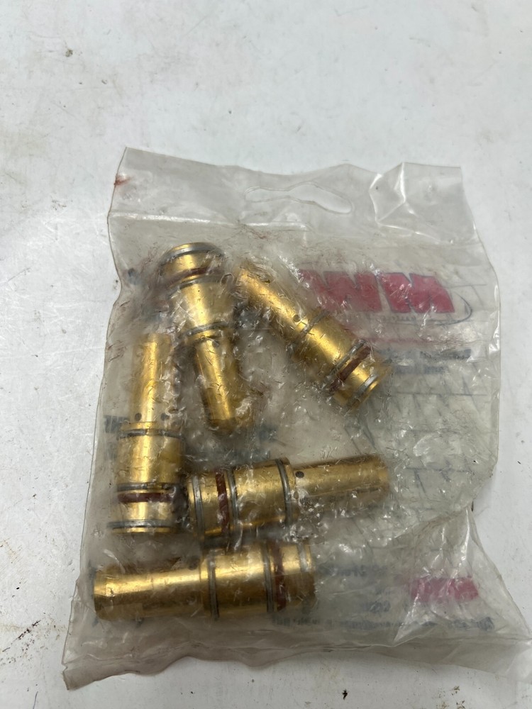 BAG OF 5-MAXWELD  DIFFUSER HEAD ASSEMBLY THREADED, SZ 400 A, BRASS MW4435