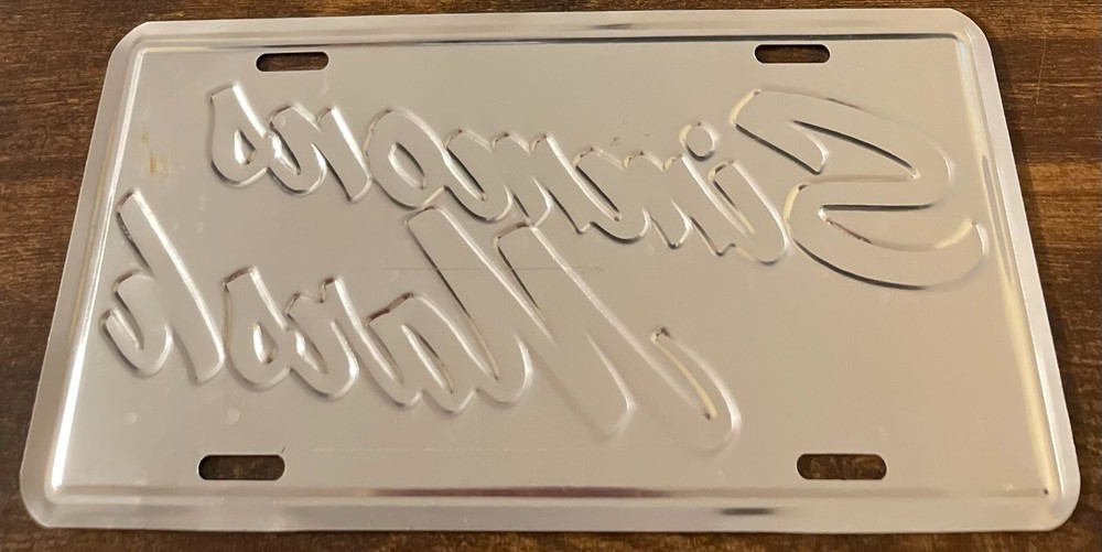 Simmons Marsh Booster License Plate