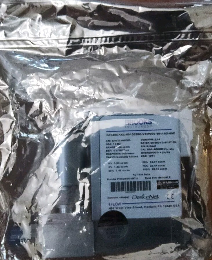 Mass Flow Controller Brooks Instruments GF040C N