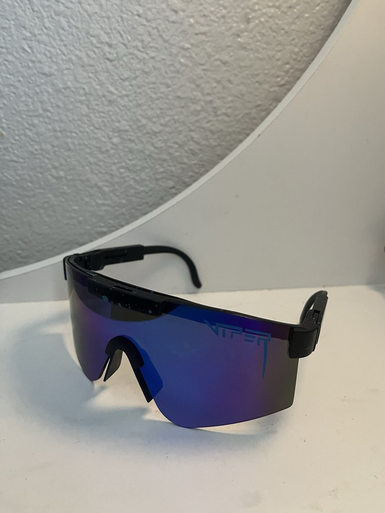Pit Vipers Sunglasses. Purple, Blue And Black