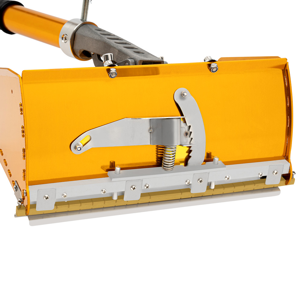 10" Drywall Flat Finishing Box with Extendable Handle Drywall Taping Tools
