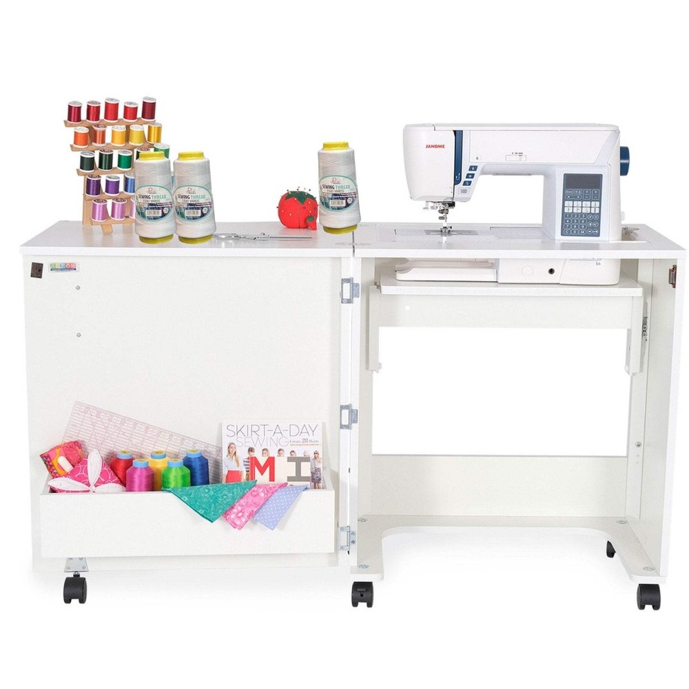 1500 Yards Pins & Needles Sewing White Thread:1 Pack