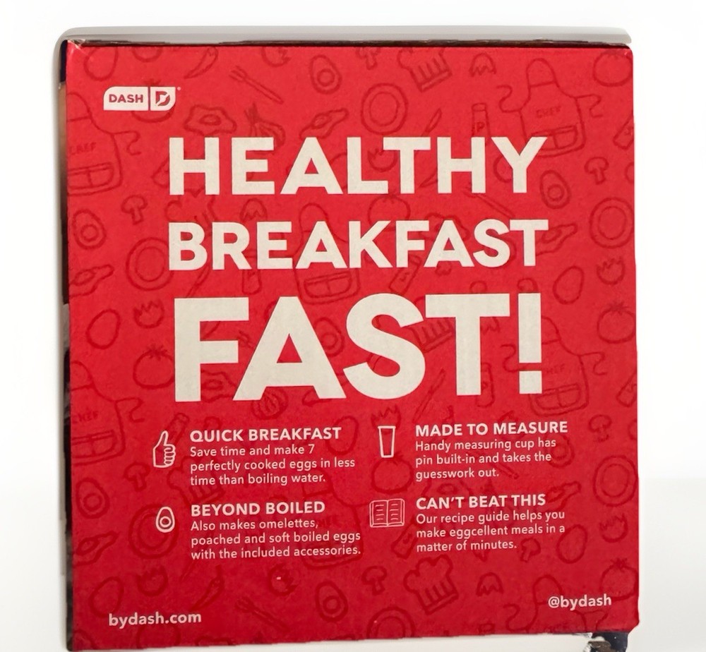 Dash Everyday Egg Cooker – Makes 7 eggs any style NEW