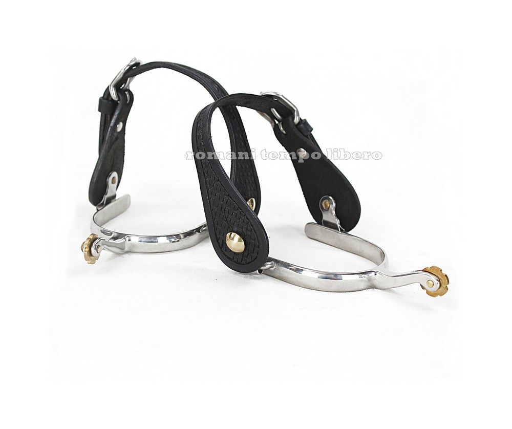 Stainless Steel Western Spurs