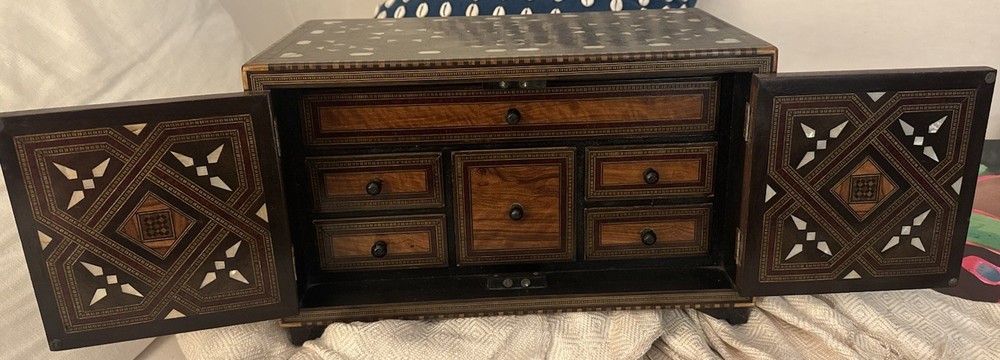 Middle Eastern Decorative Inlay Box