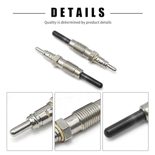 4 Pcs Glow Plug Replacement for Deutz Engine 2011 1011, Fits Bobcat 863 873 864