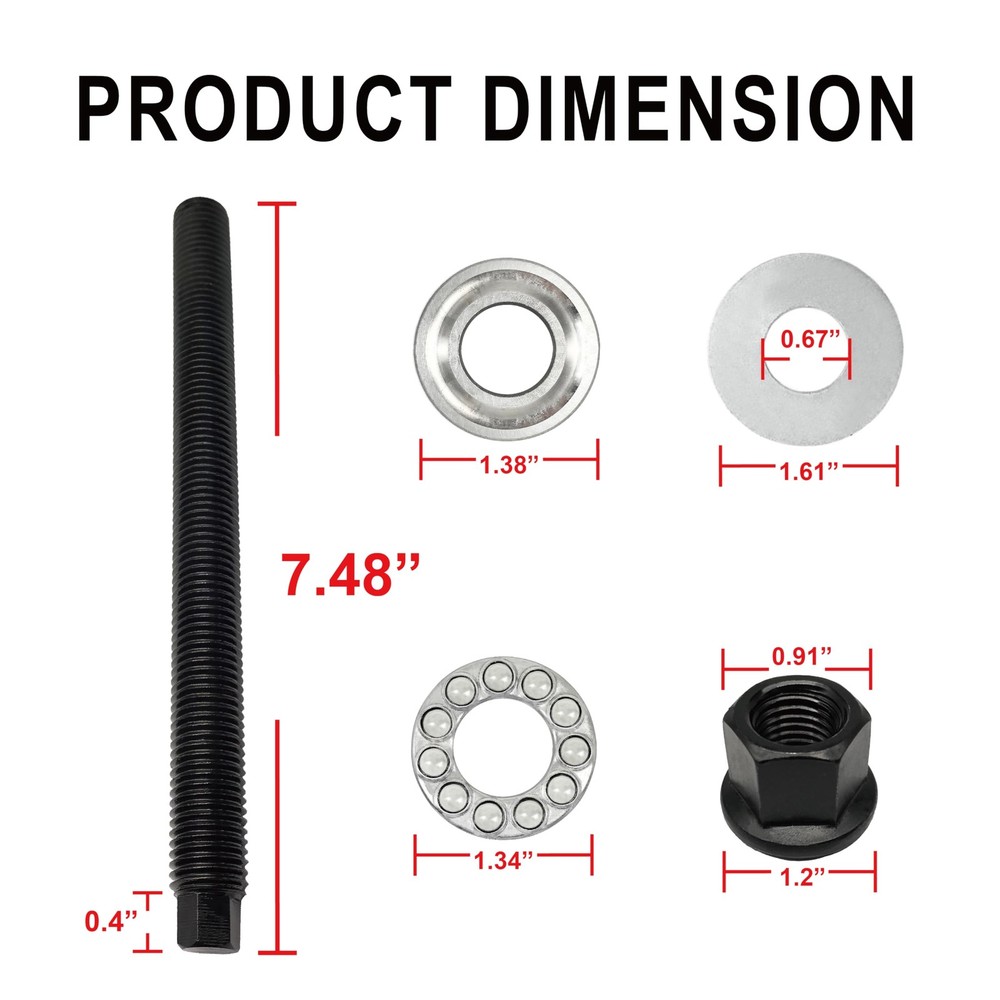 LS Harmonic Balancer Installation Tool, Crank Pulley Install Tool 551141,...