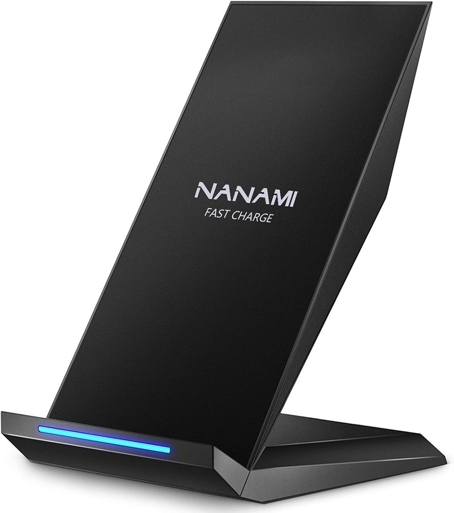 Fast Wireless Charger,NANAMI Qi Certified Wireless Charging Stand Compatible