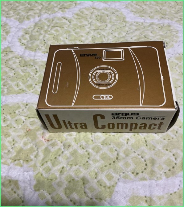 Argus 520 Ultra Compact 35mm Point & Shoot Vintage Camera, New