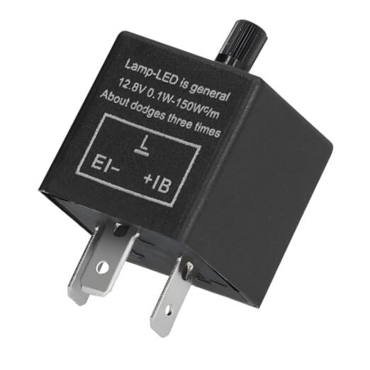 CF14 EP35 Car Electronic Flasher Relay, 3-Pin 12V Adjustable CF14/Adjustable