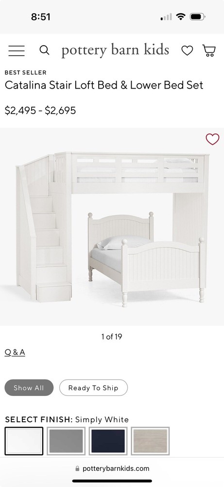 Kids Bed Pottery Barn