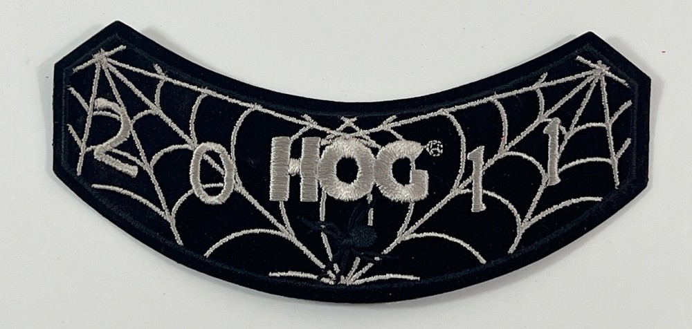 Harley-Davidson Owners Group HOG 2011 Spider Web Patch