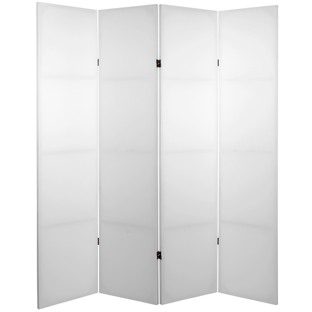 6 ft. Tall Do It Yourself Canvas Room Divider - 4 Panel
