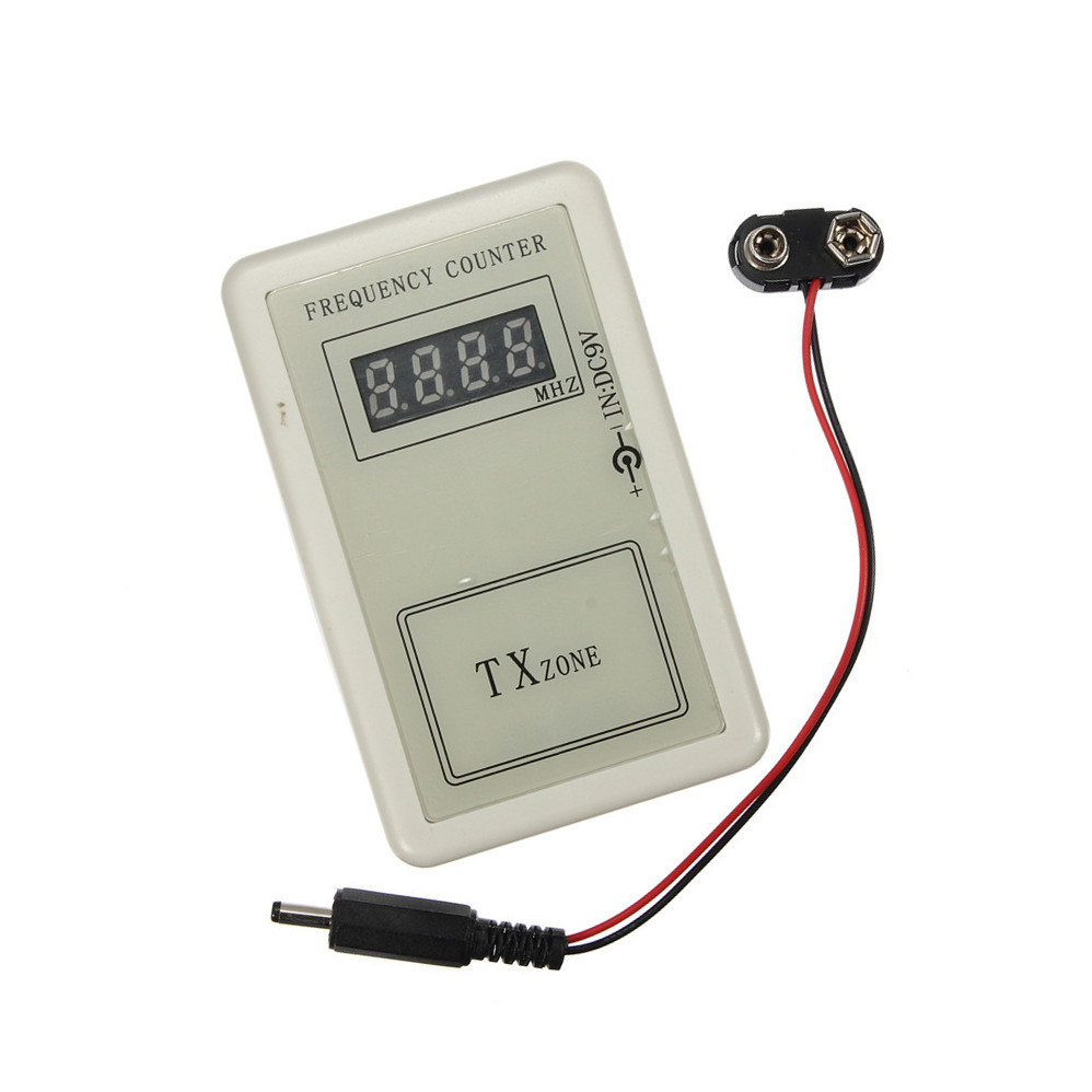RF Remote Control Wireless Frequency Meter Counter 250-450MHZ Detector Cymomete