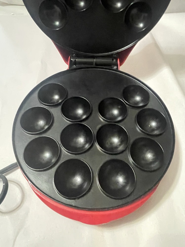 Sensio Cake Pop & Donut Hole / Red / Tested Works