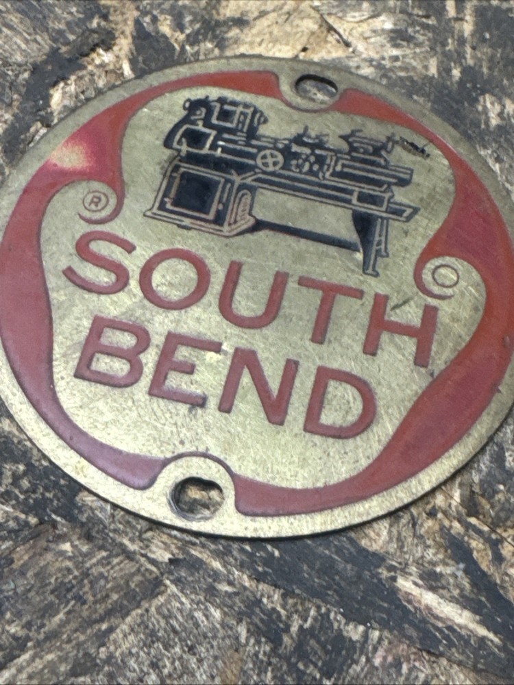 South Bend Precision 14” Drill Press Badge Tag Logo