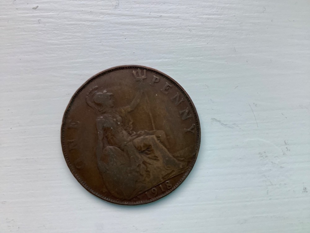 GEORGE V PENNIES 1912/14/17/18